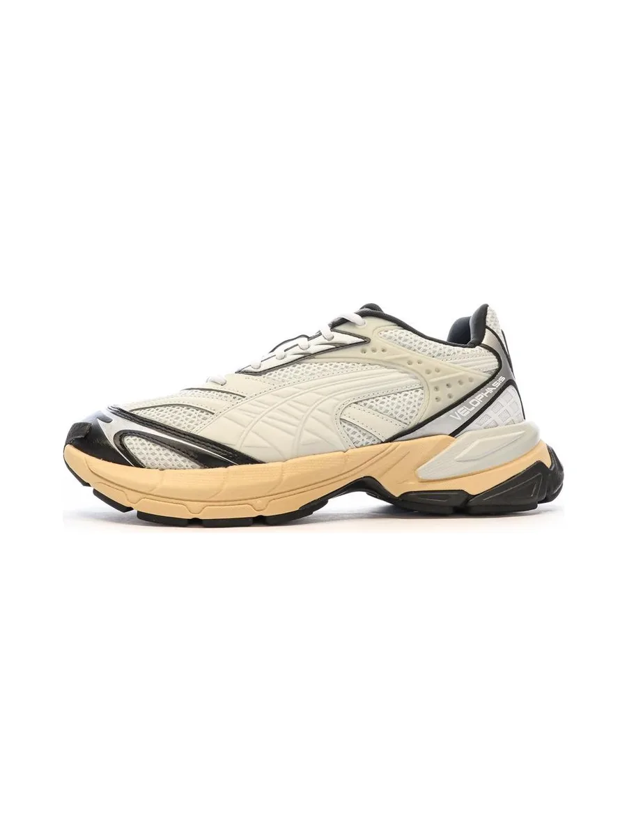 Baskets Beige/Noir Homme/Ado Puma Velophasis 2