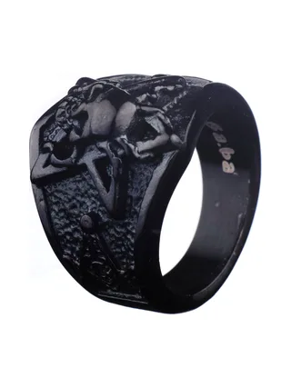 Bague Cadet noire 1