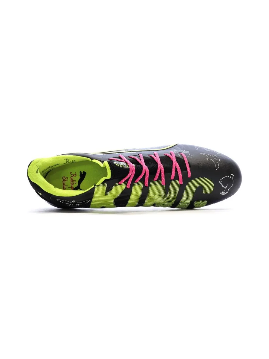 Chaussures de Football Noir Homme Puma King Coupe du Monde des Clubs X Kidsuper 5