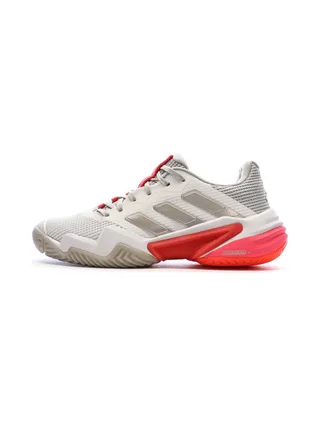 Chaussures de tennis Blanches/Roses Femme Adidas Barricade 1