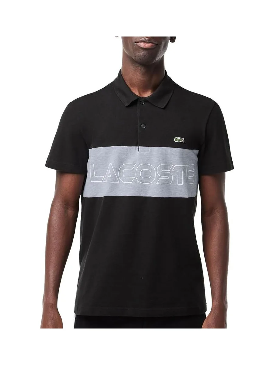Polo Noir/Gris Homme Lacoste PH1470 2