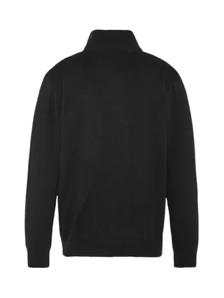 Pull Noir Homme Schott PLB127 2