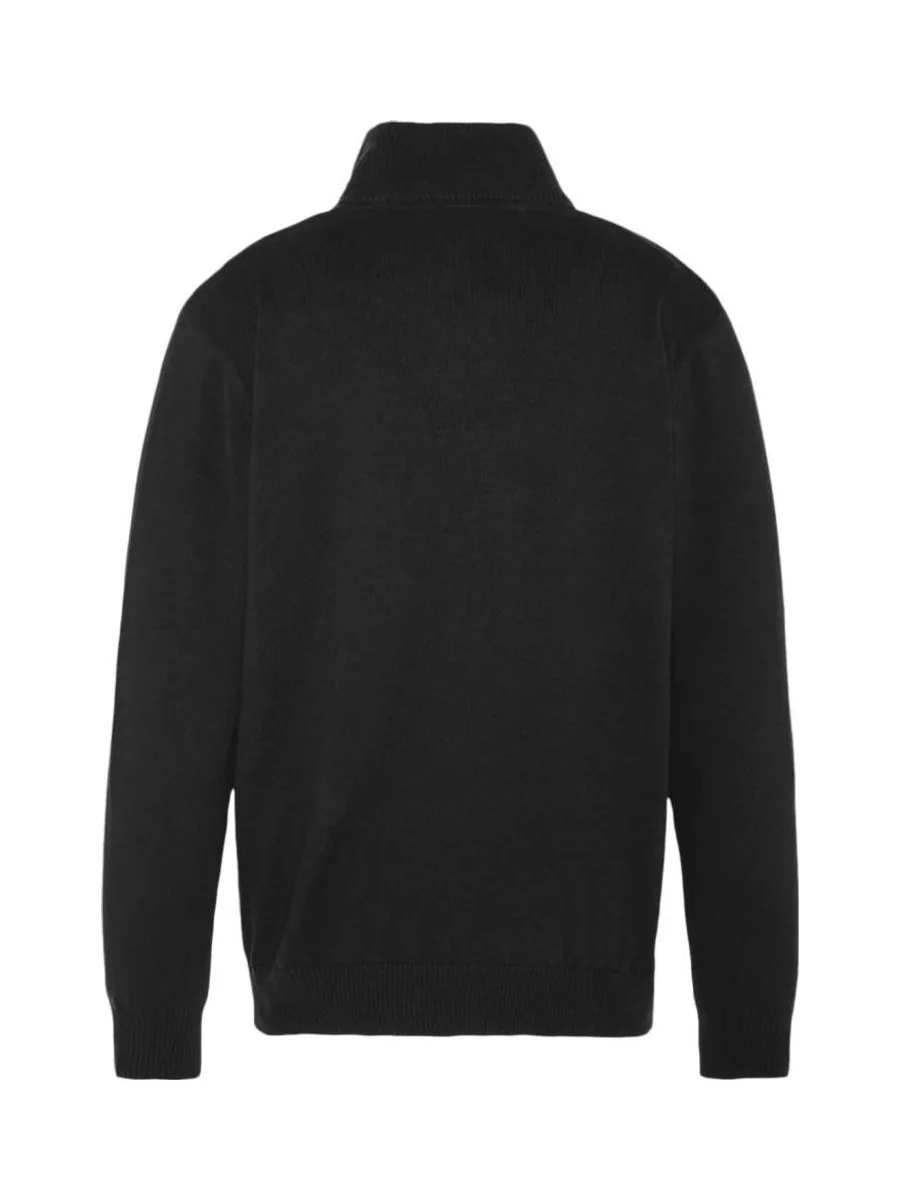 Pull Noir Homme Schott PLB127 3