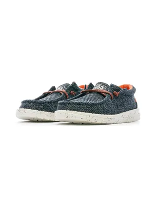 Chaussures Bleu Garçon Hey Dude Wally Youth Sox 6