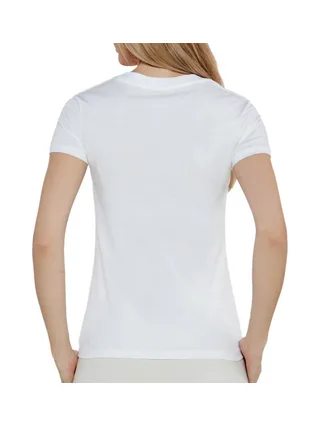 T-shirt Blanc Femme Calvin Klein Jeans Gradient 2