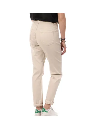 Jean Droit Beige Femme Monday Premium LW-348 2