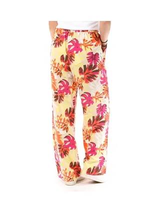 Pantalon Orange à fleurs Femme Only Nova Life Palazzo 2