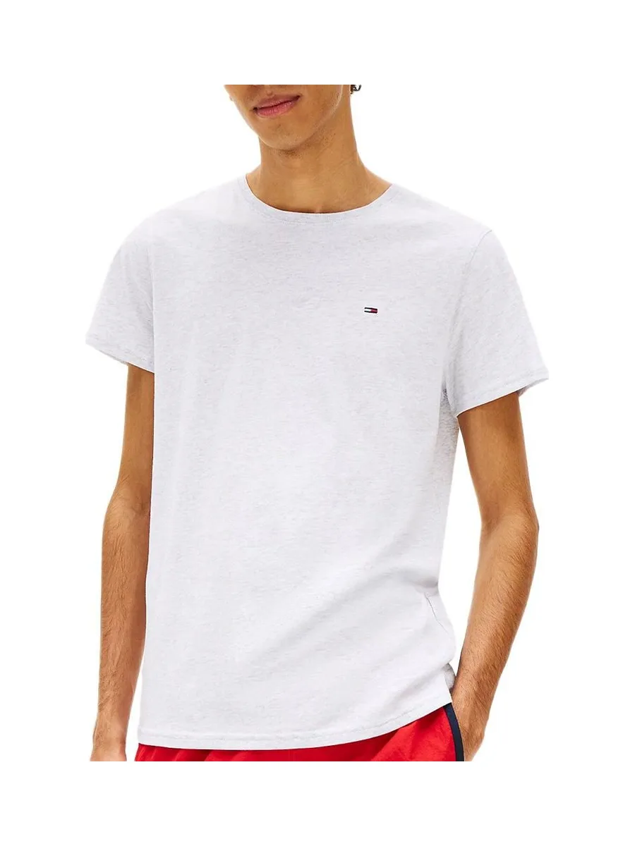 T-shirt Gris Homme Tommy Hilfiger Tjm Xslim Jersey 2