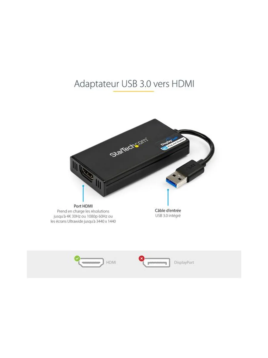 StarTech.com USB32HD4K USB graphics adapter 6