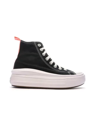Baskets Noir/Rose Femme Converse All Star Move Platform 2
