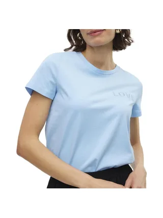 T-Shirt Bleu Clair Femme Vero Moda Francis 1