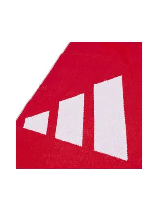 Serviette Rouge/Blanc Homme Adidas Smal 2