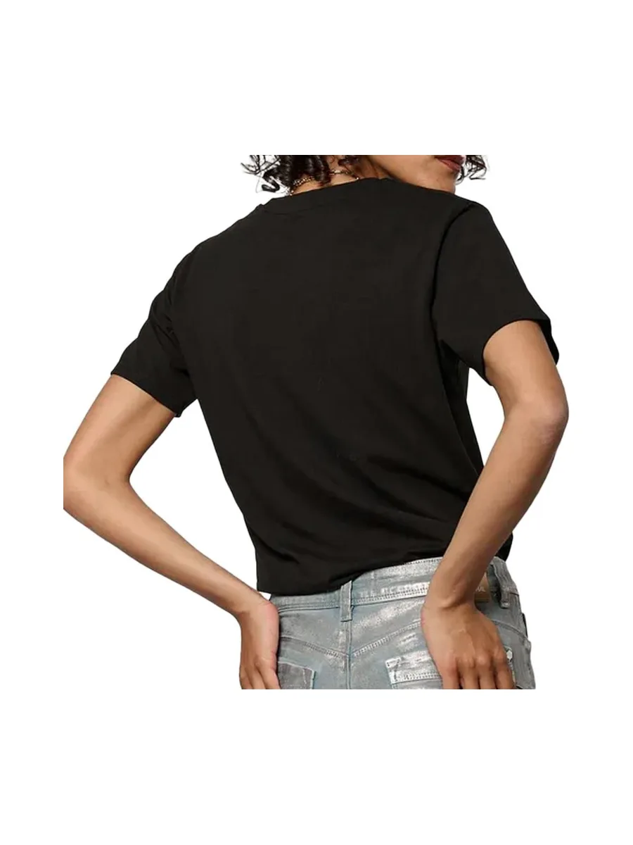 T-shirt Noir Femme Kaporal Sotic 3