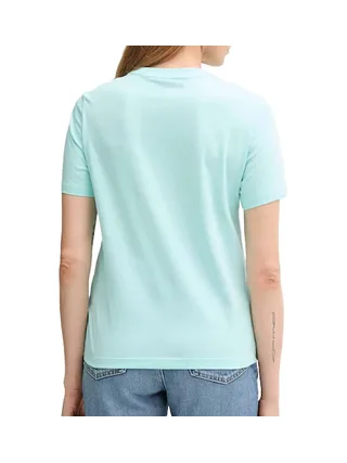 T-Shirt Turquoise Femme Calvin Klein Jeans Classic Boxed 2