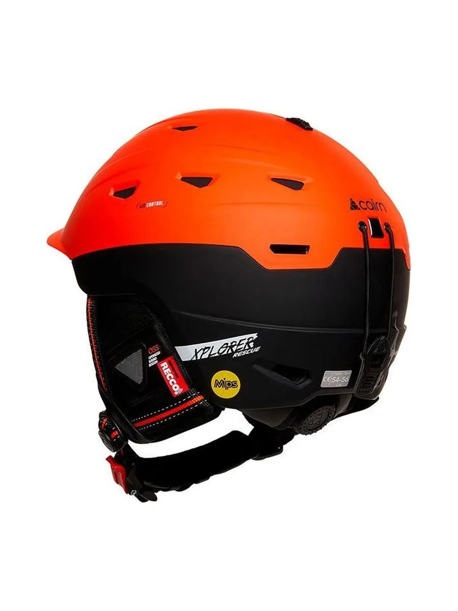 Casque de Ski Orange/Noir Mixte Cairn Xplorer Rescue 3