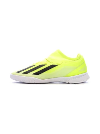 Chaussures de football Jaune Fluo Garçon Adidas X Crazyfast League 1