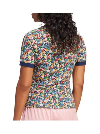 T-Shirt Noir/Jaune Femme Adidas Liberty Cali 2