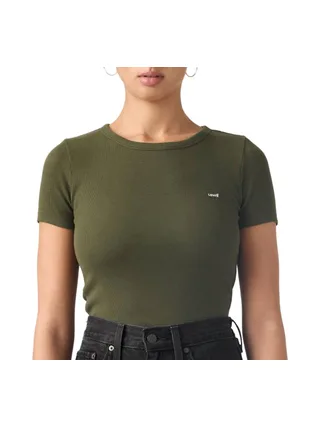 T-shirt Kaki Femme Levi's Hayes Tee Blues 1