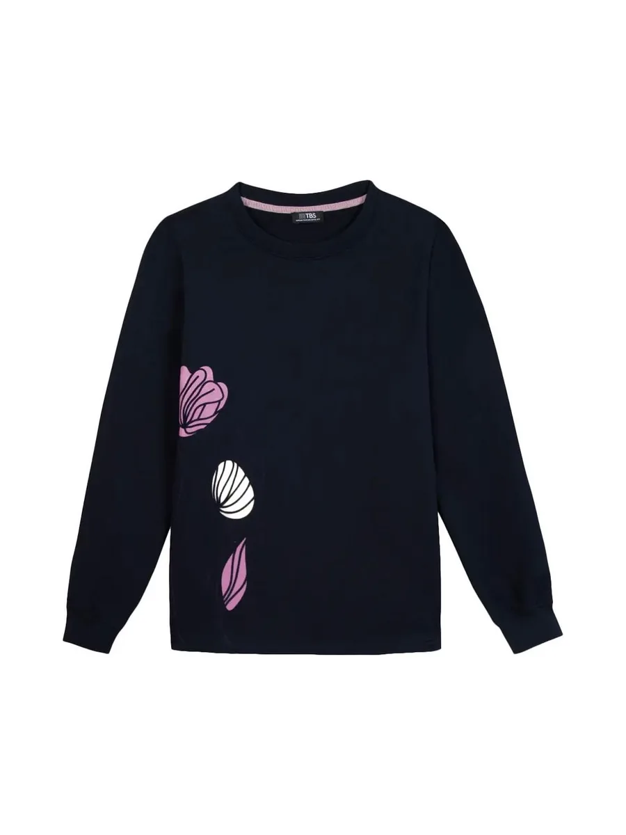 Sweat Marine Femme TBS HILDARON 2