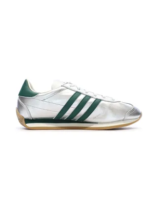 Baskets Argent/Vert Femme Adidas Country 2