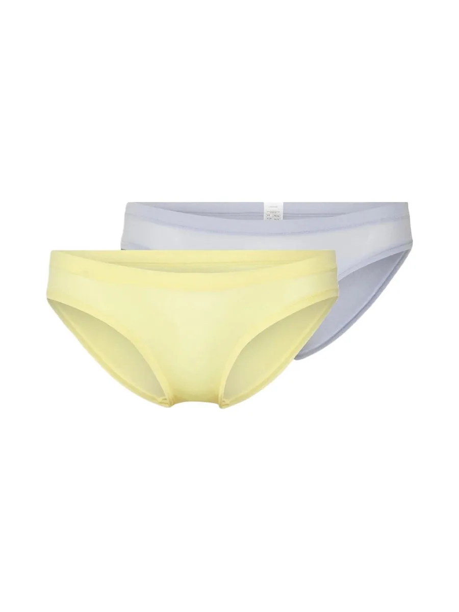 x2 Culottes Bleu/Jaune Femme Dim DIM0A6M 2
