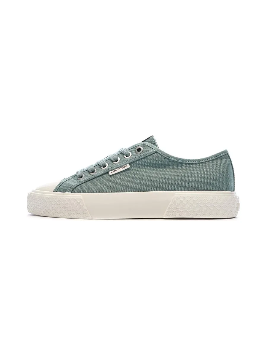 Baskets Bleu Femme Calvin Klein Jeans Low Lace 2