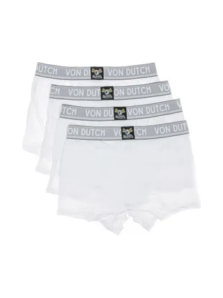 X4 Boxers Homme Blanc Von Dutch ORIAS 3