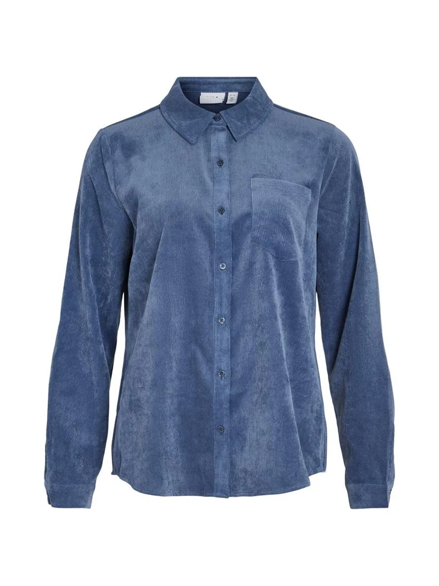 Chemise Bleu Femme Vila Courdie 2