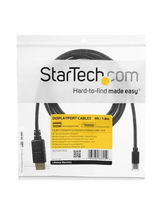 3m Mini DP to DP 1.2 Adapter Cable 3