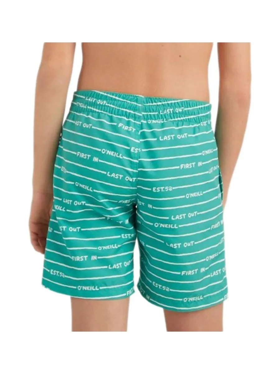 Short de bain Vert Garçon O'Neill All Year 14 2