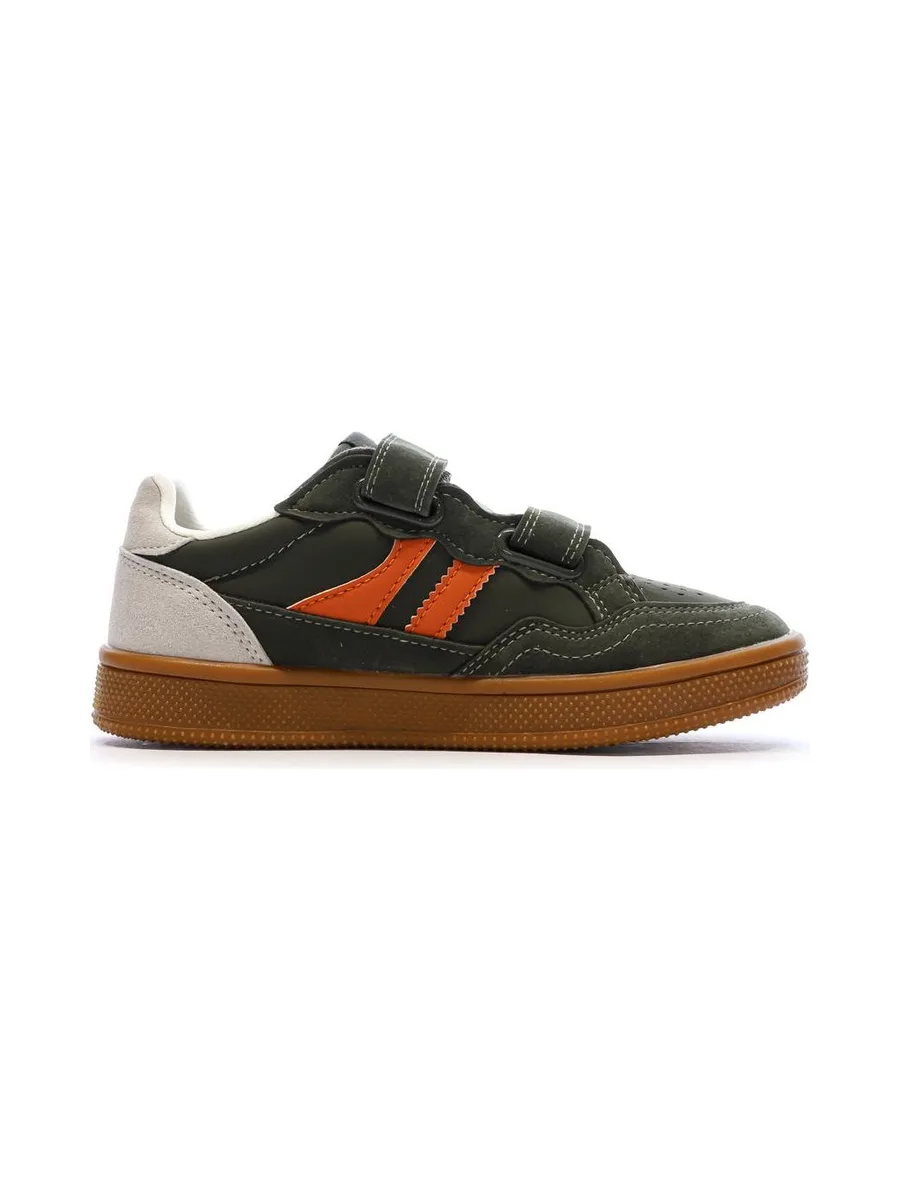 Baskets Kaki/Orange Garçon Xti 151408 3