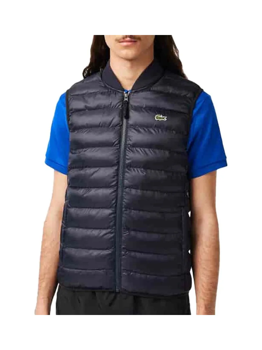 Doudoune Sans Manches Marine Homme Lacoste BH0537 2