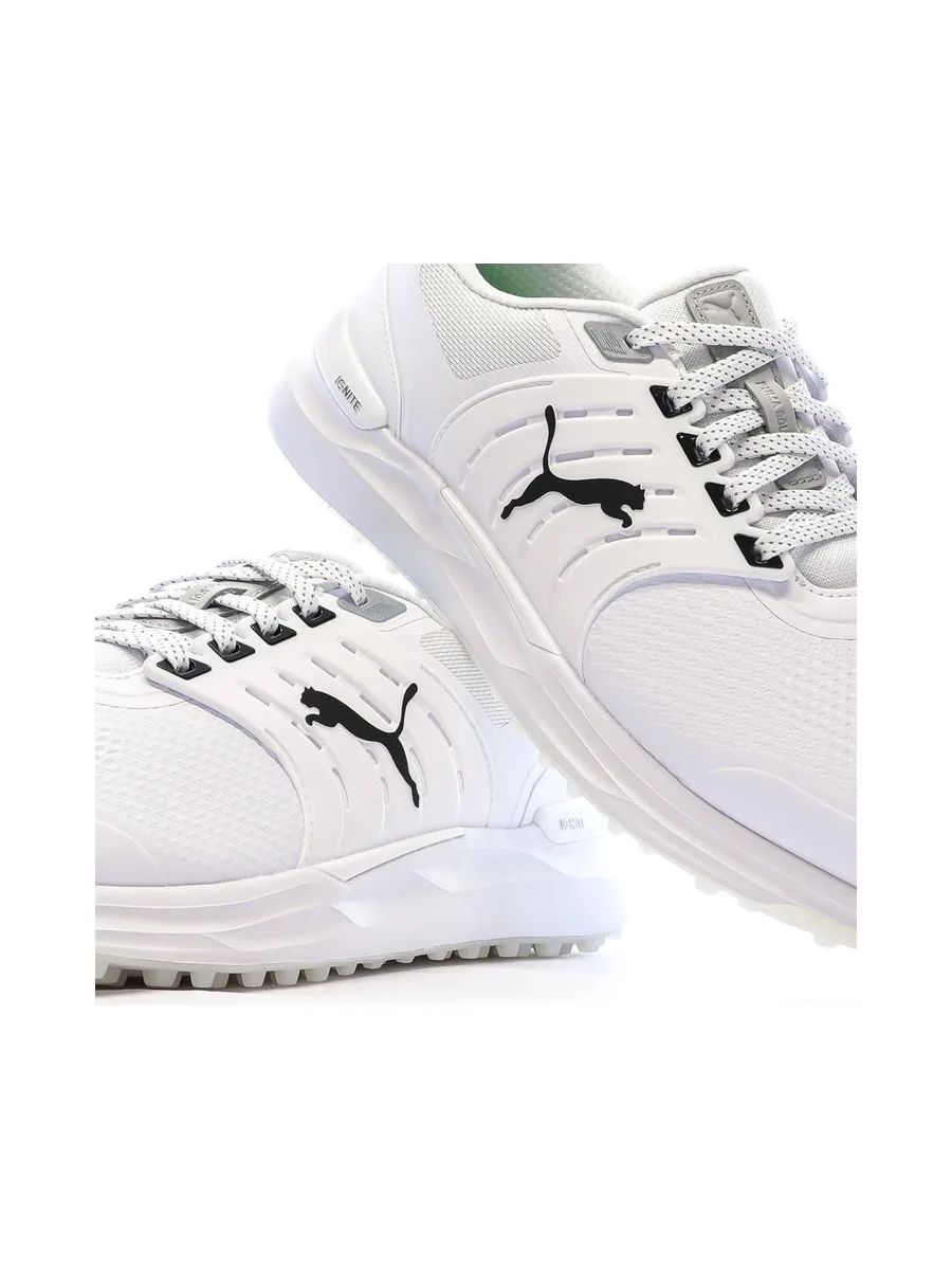 Chaussures de golf Blanches Homme Puma Elevate 8