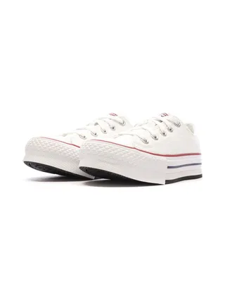 Baskets Blanches Fille Converse All Star Eva 6