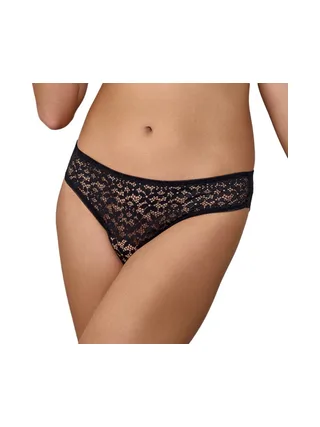 Tanga Noir Femme Les Petites Bombes MONA 1