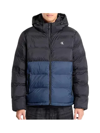 Doudoune Noir/Bleu Homme Calvin Klein Jeans Nylon 1