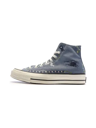 Baskets Bleu Homme Converse Chuck 70 A03664C 2