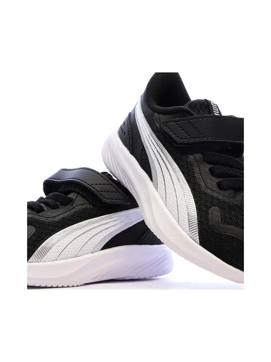 Baskets Noires/Blanches Garçon Puma Pounce 8