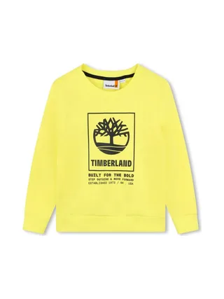 Sweat Jaune Garçon Timberland T60075 1