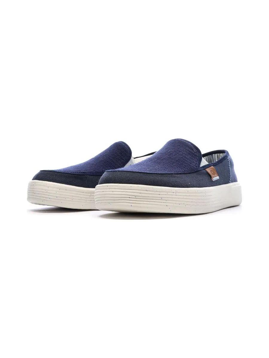 Chaussures Marine Homme Hey Dude 40726 Bone 7