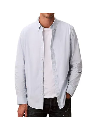 Chemise Bleu clair Homme Calvin Klein Jeans Oxfords 1