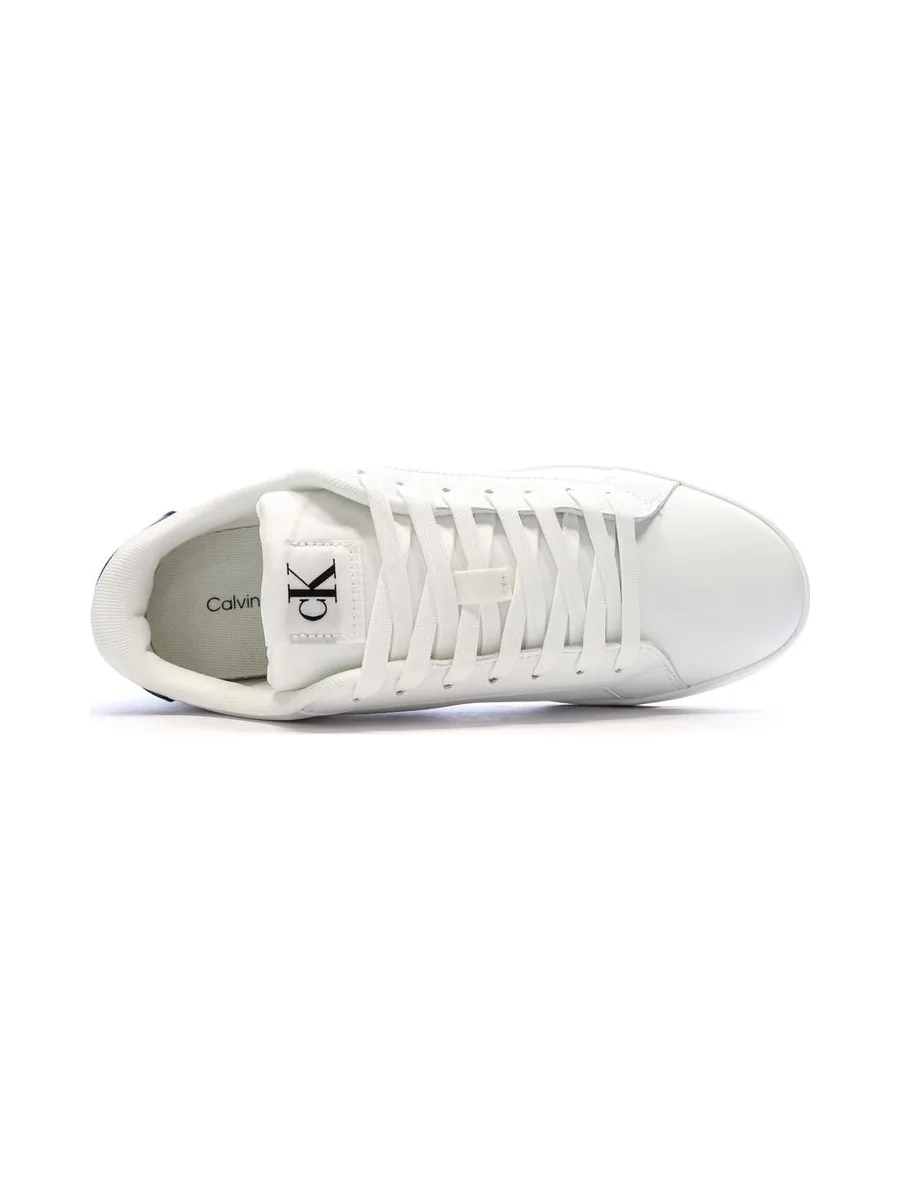 Baskets Blanches/Noires Homme Calvin Klein Jeans 3 Cupsole 5
