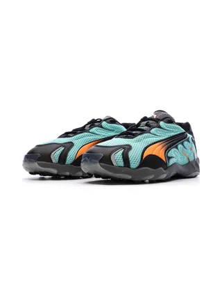Baskets Bleu/Noir/Orange Homme Puma Inhale 6