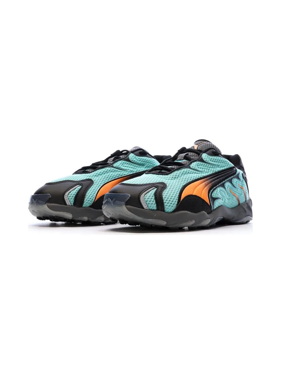 Baskets Bleu/Noir/Orange Homme Puma Inhale 7