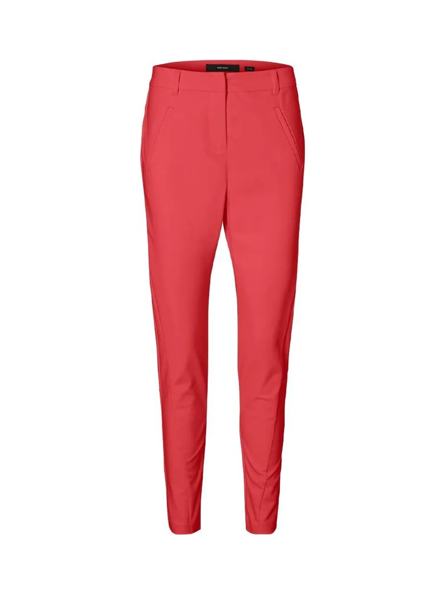 Pantalon Slim Rouge Femme Vero Moda Victoria 2