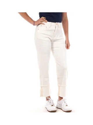 Jean Droit Blanc Femme Monday Premium 109 1