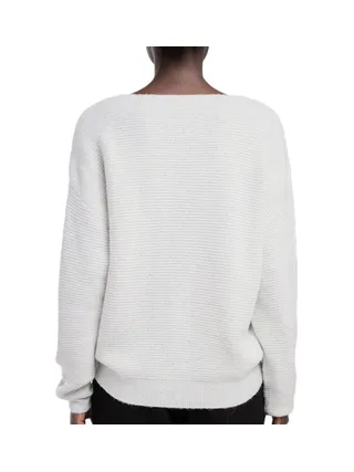 Pull à Paillette Blanc Femme Teddy Smith Prachel 2