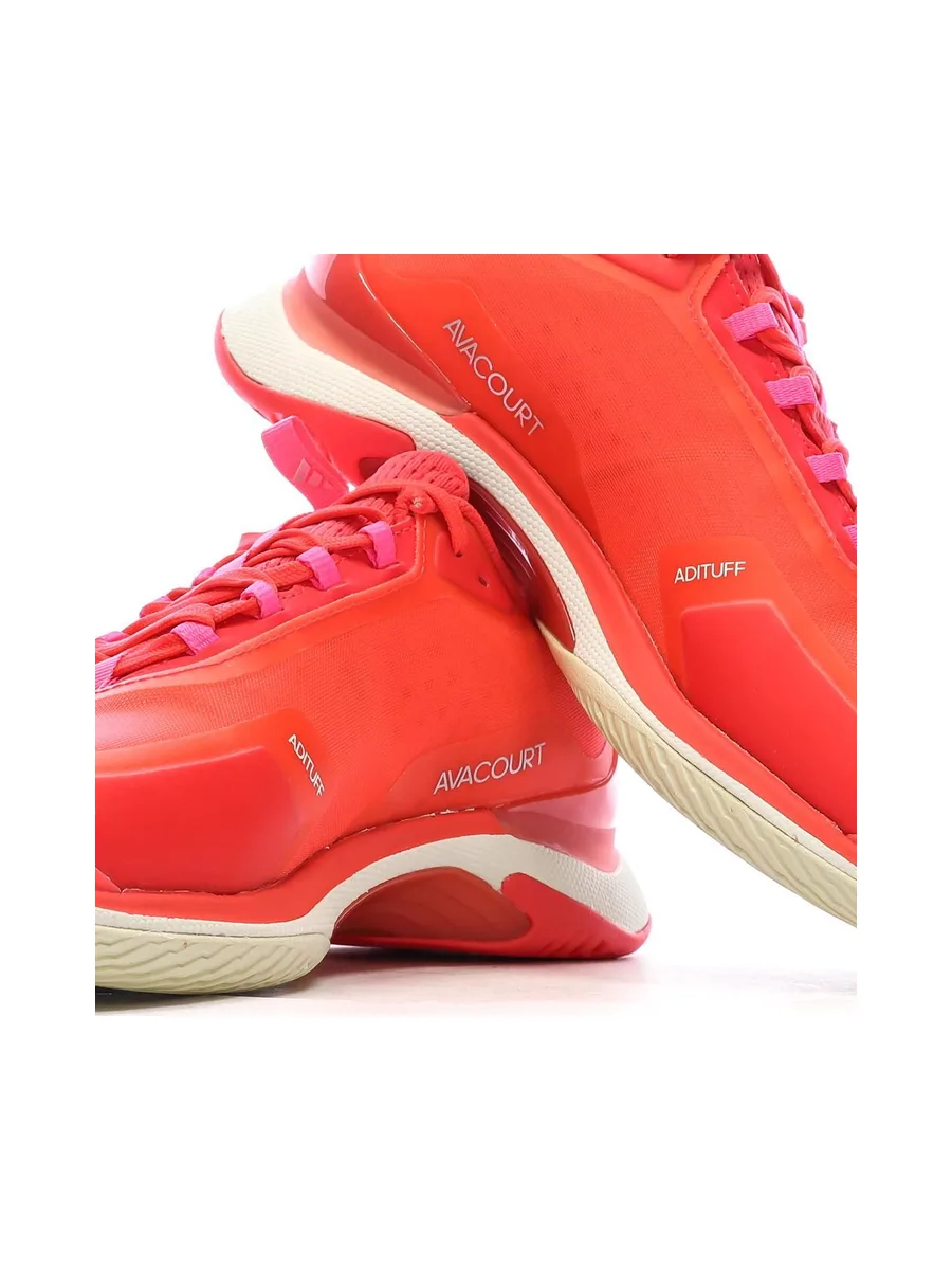Chaussures de tennis Rouge Homme Adidas Avacourt 2 8