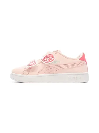 Baskets Rose Fille Puma Smash Butterfly 1