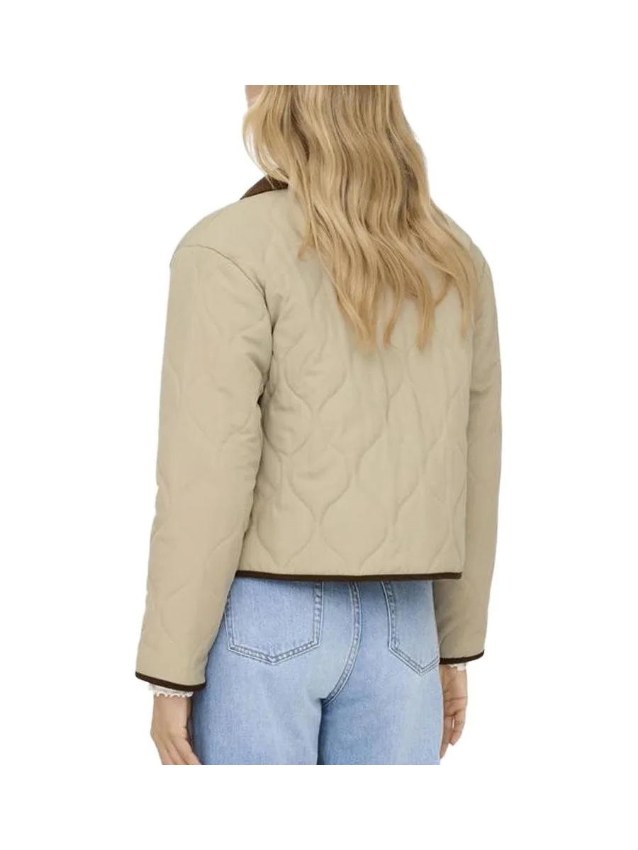 Veste Beige Femme JDY Quilted Barn 3